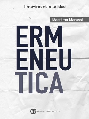 cover image of Ermeneutica